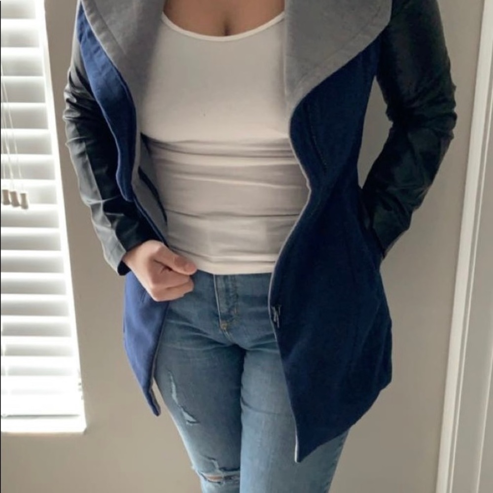Navy blue coat
